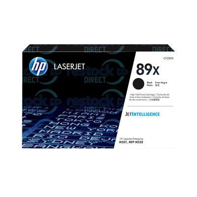 HP CF289X (89X) High Capacity Black Toner