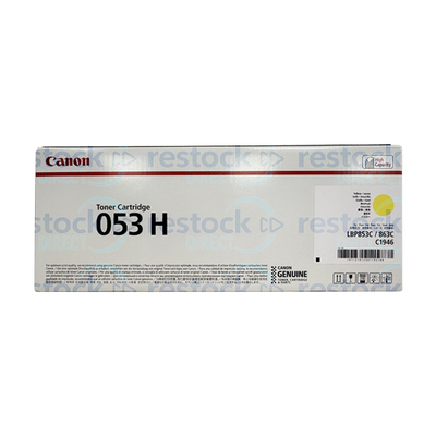 Canon 053H 2191C001 High Capacity Yellow