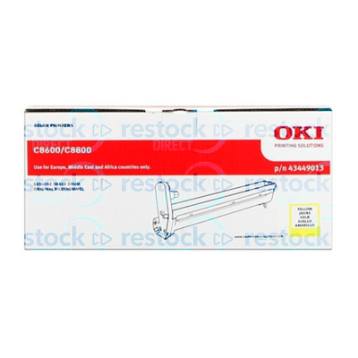 Oki C8600 43449013 Yellow