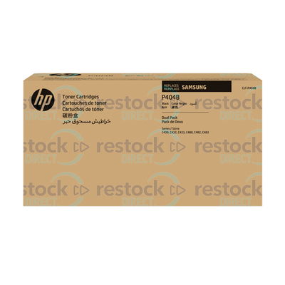 Samsung SU364A CLT-P404B Black Twin Pack Toner