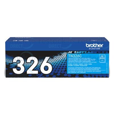 Brother TN-326C High Capacity Cyan