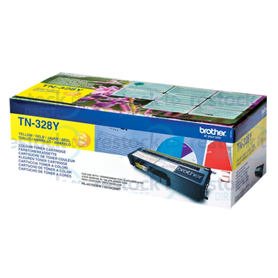Brother TN-328Y Extra High Capacity Yellow