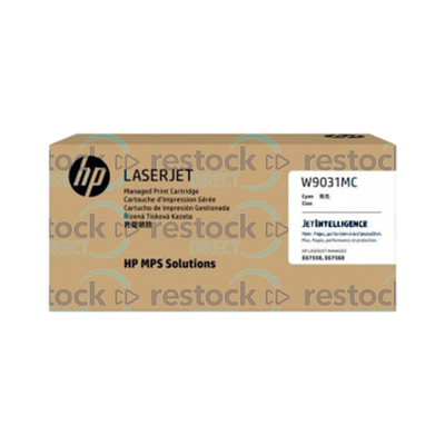 HP W9031MC LaserJet Managed E67550 Cyan