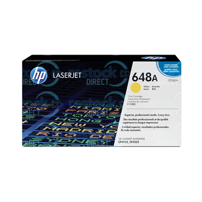 HP CE262A (648A) Yellow Toner