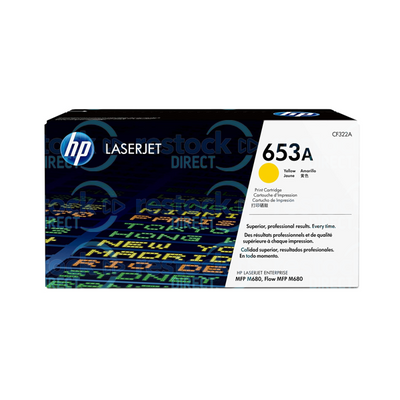 HP CF322A (653A) Yellow Toner